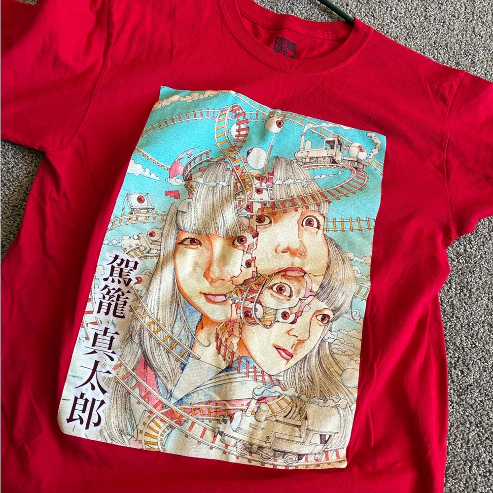 Anime Red T-Shirt
